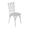 Flash Furniture Brooklyn Commercial Grade White Solid Wood Stackable Dining Chair with Intricate Back Detail ZH-8100-5-WHT-GG - alternate 1